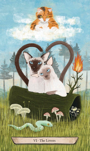 Enchanted Forest Felines Tarot by Jen Sankey