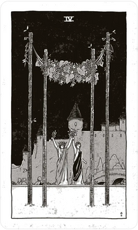 Black Ritual Tarot by Adam Zonca