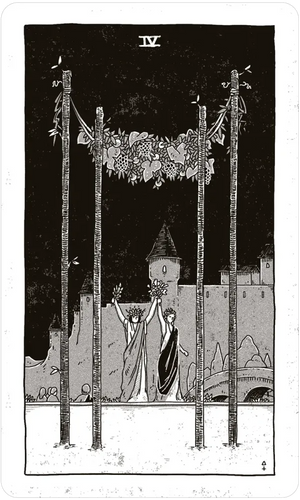 Black Ritual Tarot by Adam Zonca