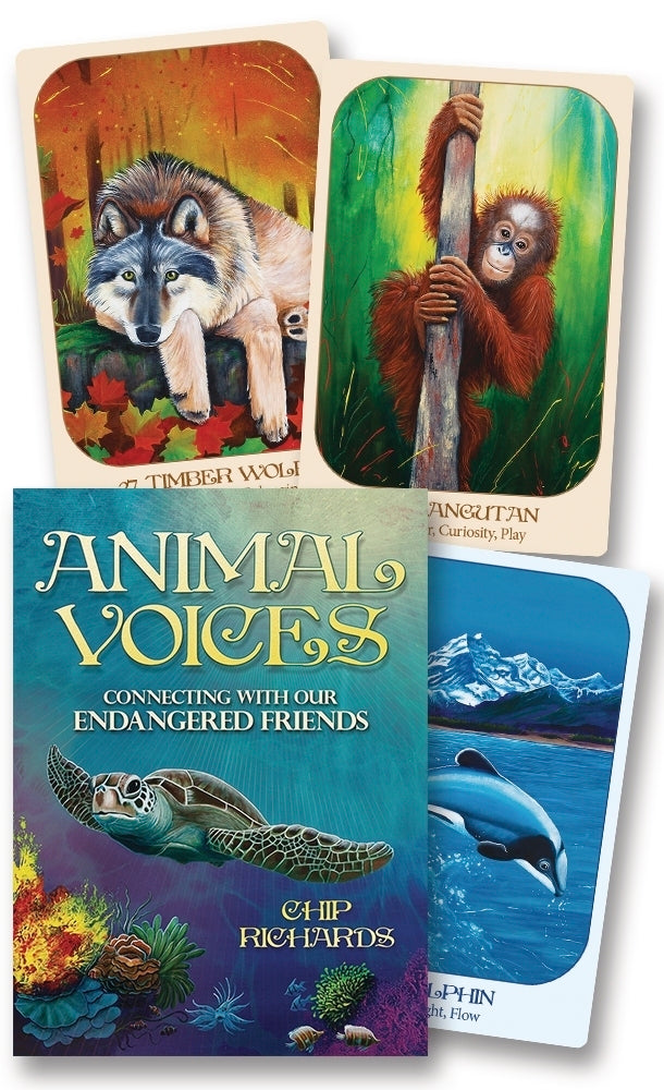 Animal Voices Oracle Deck by Chip Richards & Susan Farrell