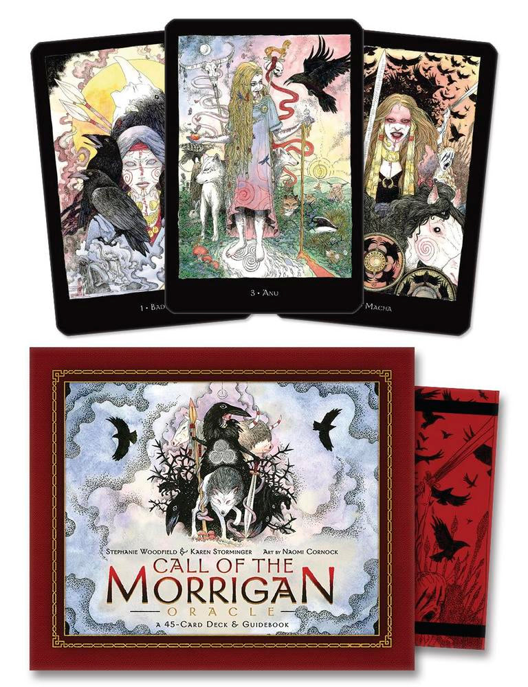 Call of the Morrigan Oracle by Stephanie Woodfield, Karen Storminger & Naomi Cornock