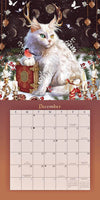 Llewellyn's 2026 Magical Mystical Cats Calendar