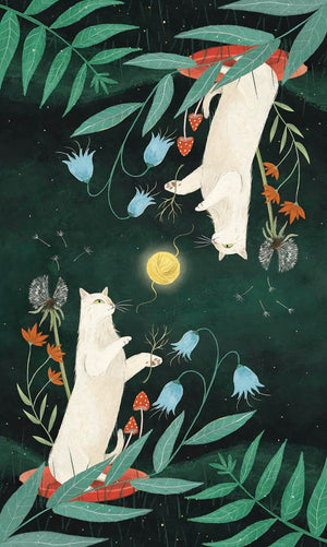 Enchanted Forest Felines Tarot by Jen Sankey