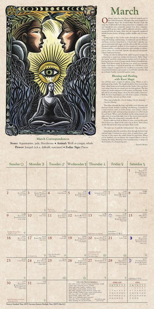 Llewellyn's Witches' Calendar 2026