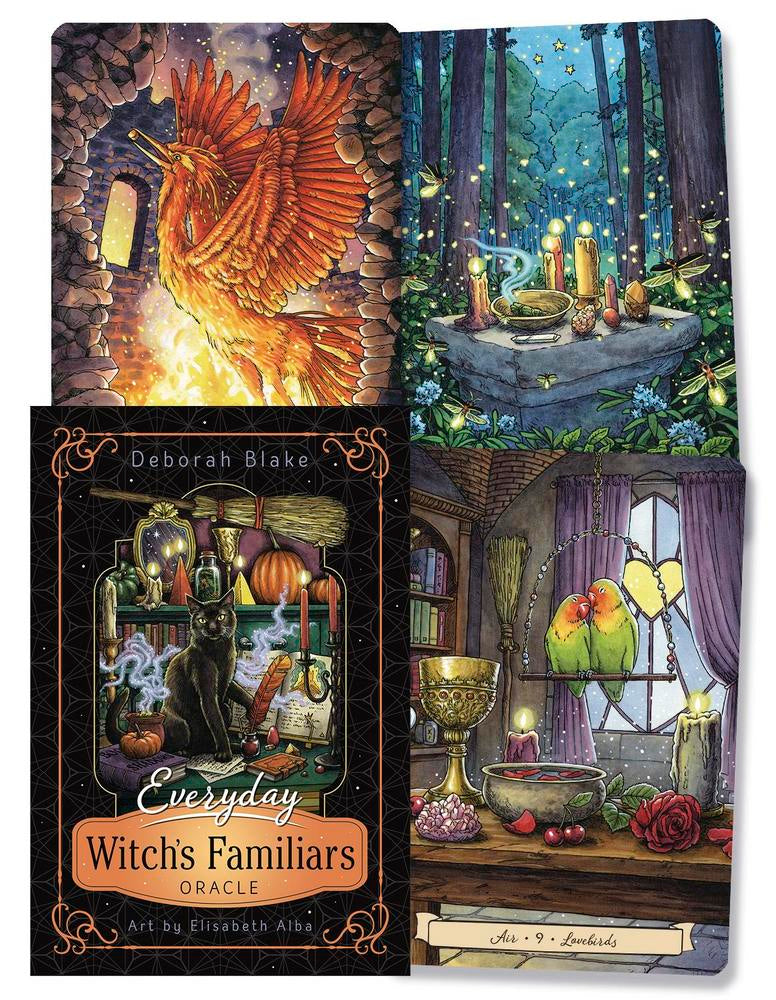 Everyday Witch's Familiars Oracle By Elisabeth Alba & Deborah Blake