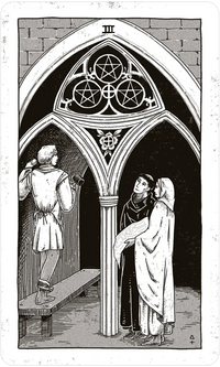 Black Ritual Tarot by Adam Zonca