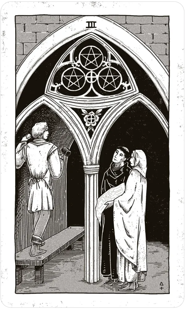 Black Ritual Tarot by Adam Zonca