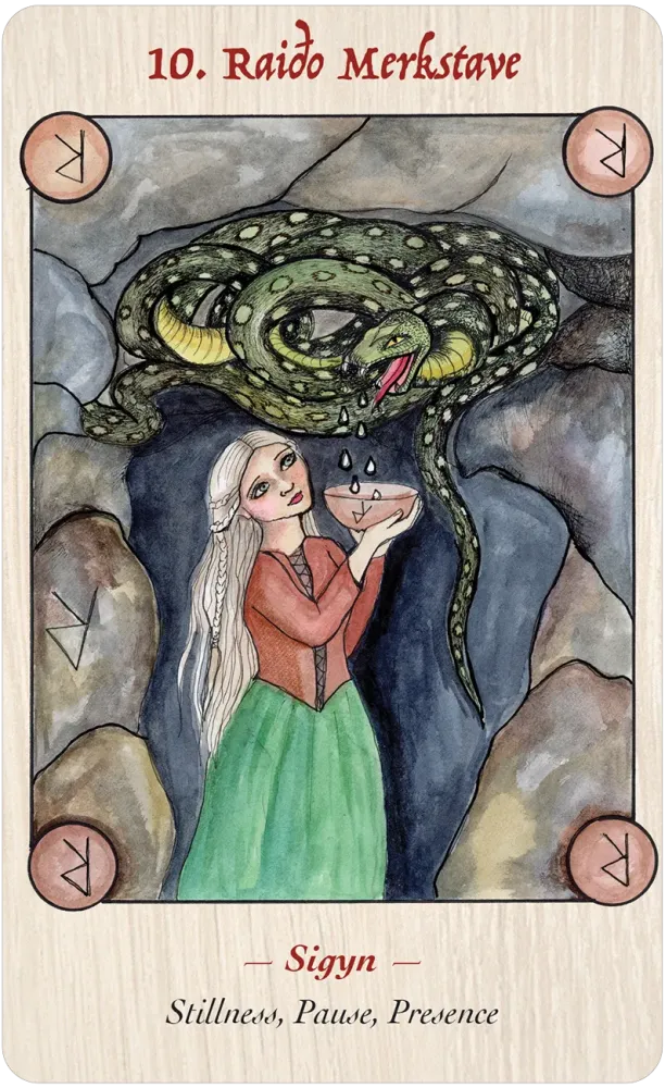 Norse Goddess Rune Oracle by Rebecca Joy Stark & Sharon McLeod