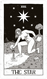 Black Ritual Tarot by Adam Zonca