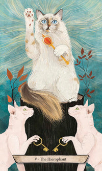 Enchanted Forest Felines Tarot by Jen Sankey