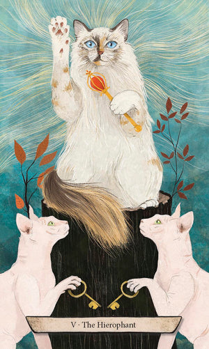 Enchanted Forest Felines Tarot by Jen Sankey