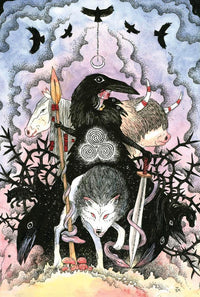 Call of the Morrigan Oracle by Stephanie Woodfield, Karen Storminger & Naomi Cornock