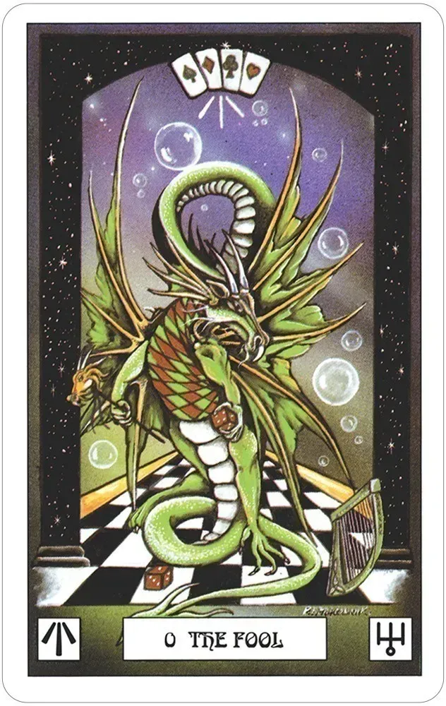 Dragon Tarot by Terry Donaldson & Peter Pracownik