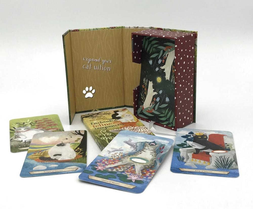 Enchanted Forest Felines Tarot by Jen Sankey
