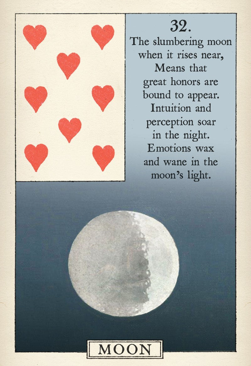 Blue Bird Lenormand By Stuart Kaplan