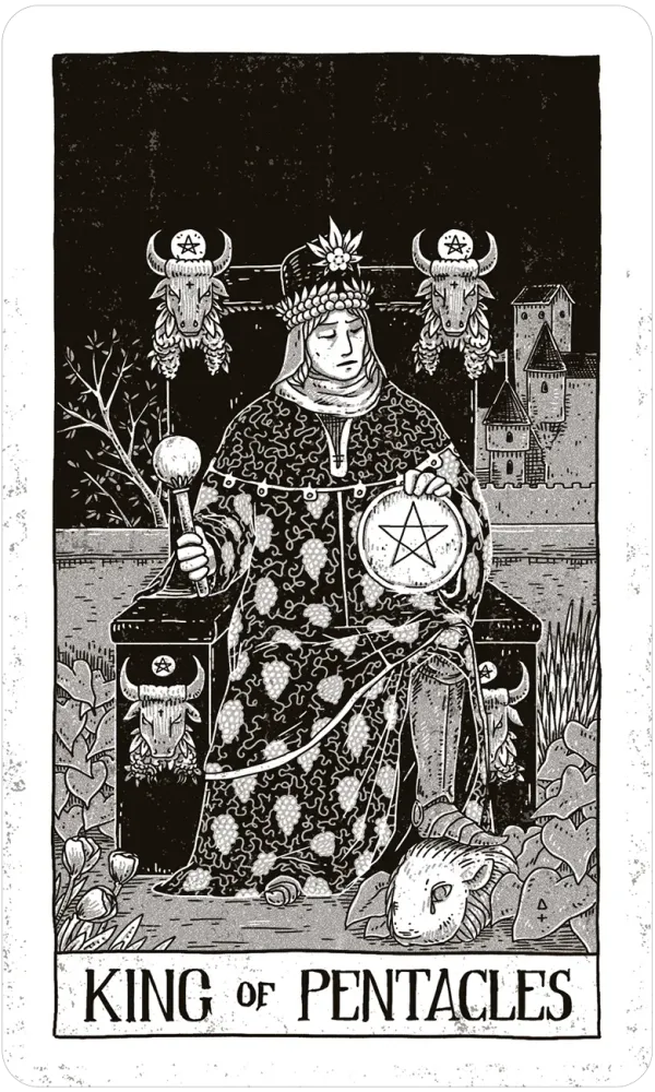 Black Ritual Tarot by Adam Zonca
