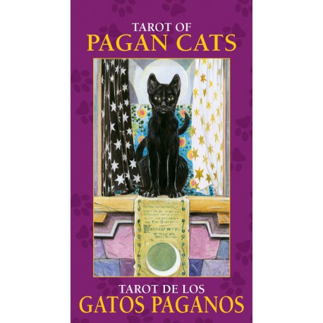 Tarot of Pagan Cats Mini Deck by Magdelina Messina & Lola Airaghi