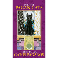 Tarot of Pagan Cats Mini Deck by Magdelina Messina & Lola Airaghi
