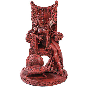 Maeve Medb on Throne Celtic Goddess Statue