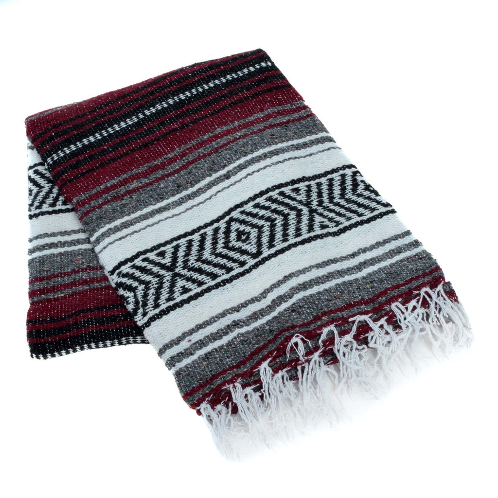 Woven Mexican Yoga Blanket - Various Styles