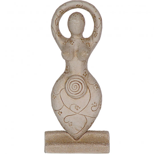 Spring Spiral Gypsum Goddess