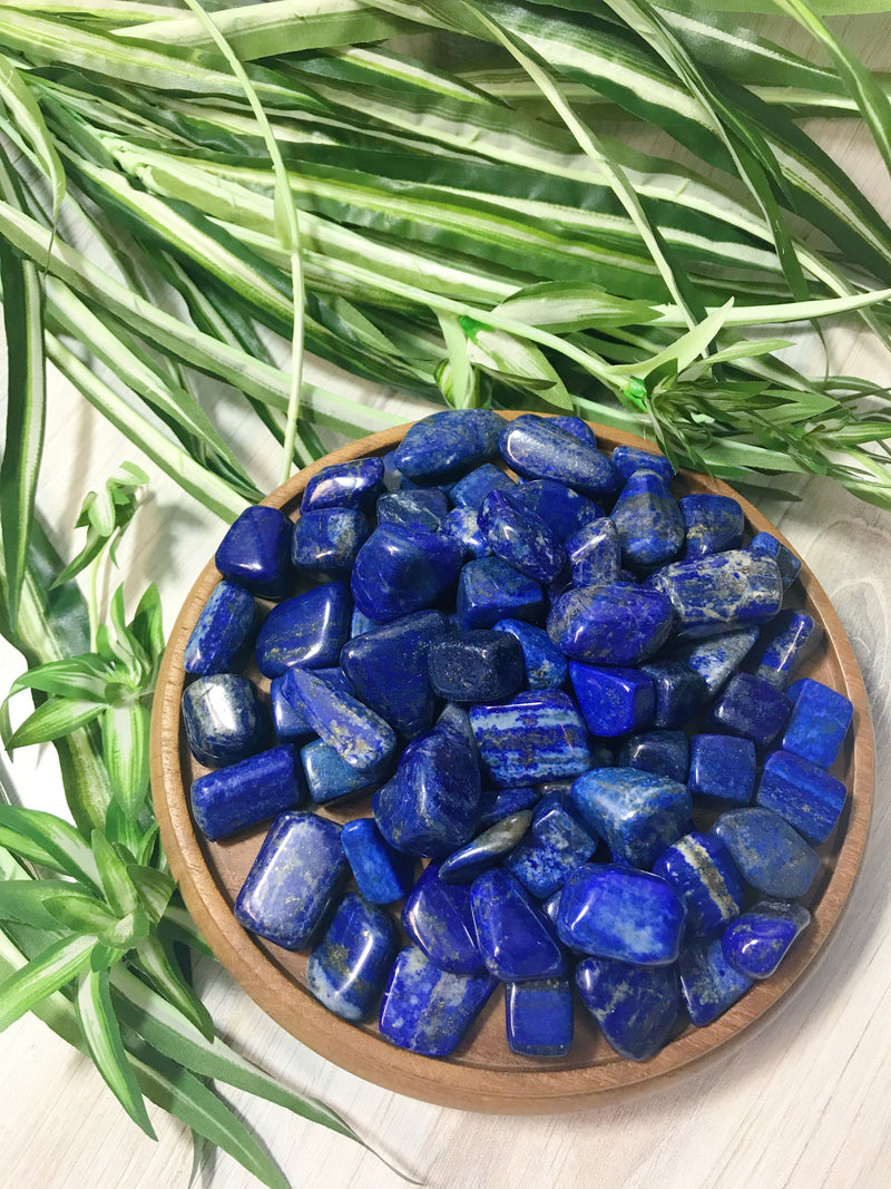 Tumbled Lapis Lazuli for Enlightenment & Dreaming