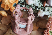 Circle of Goddesses Candleholder