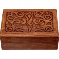 Decorative Wooden Treasure Box - Various Designs