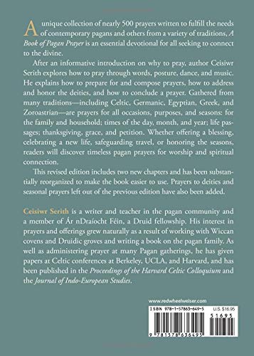 Book of Pagan Prayer by Ceisiwr Serith