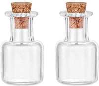 Mini Glass Jar with Cork Stopper - Various Sizes