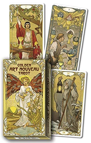 Golden Art Nouveau Tarot by Giulia Massaglia