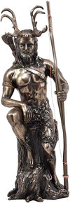 Bronze Herne the Celtic Hunter God Statue