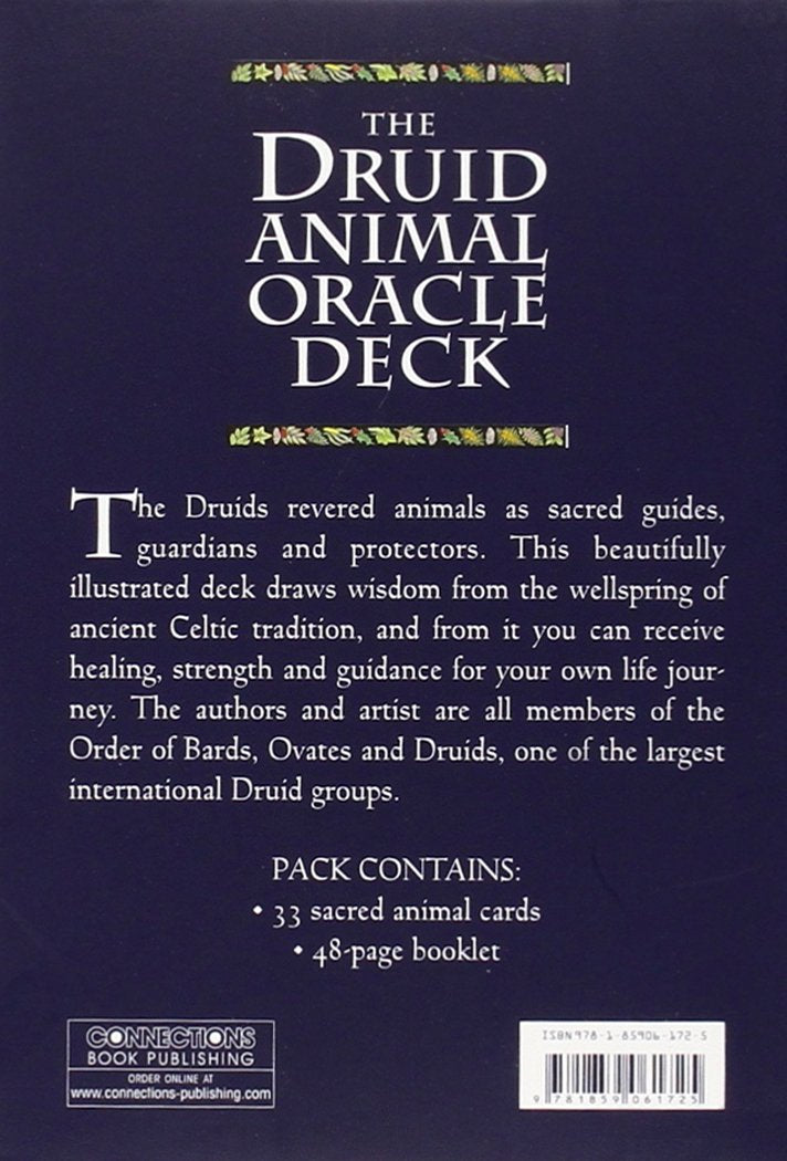 Druid Animal Oracle by Philip Carr-Gomm & Stephanie Carr-Gomm & Bill Worthington