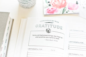 Good Days Start With Gratitude Journal