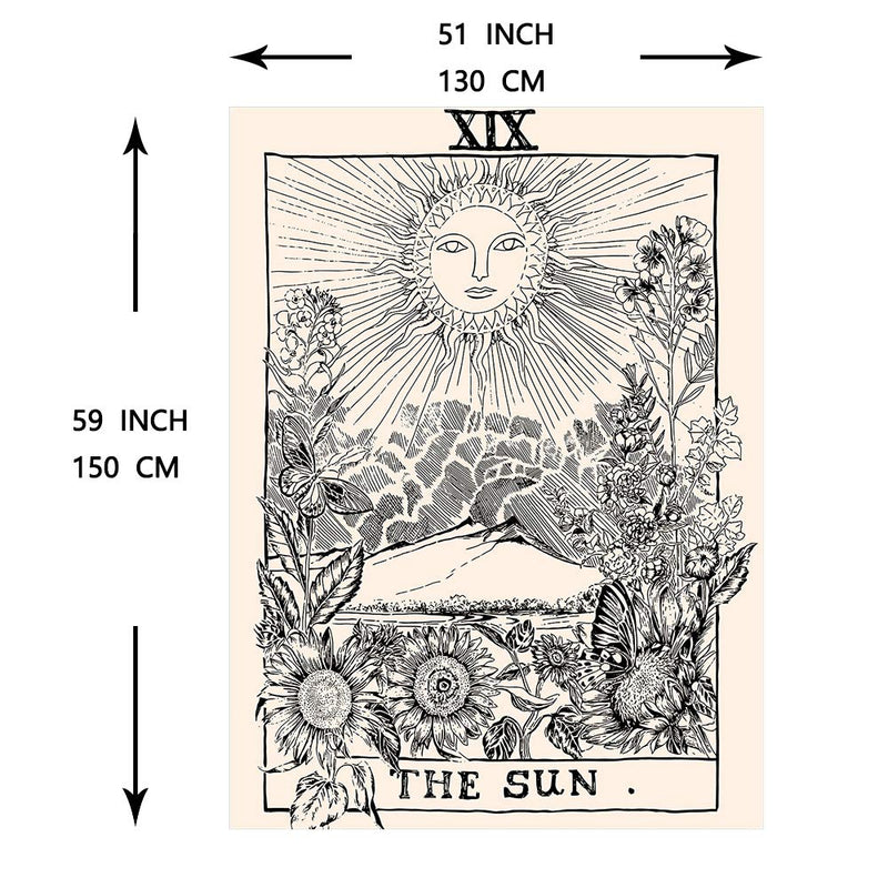 Tarot Card Tapestry Wall Hanging - Various Styles