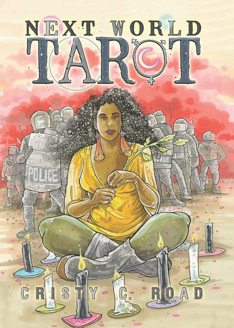 Next World Tarot Art Book by Cristy C. Road