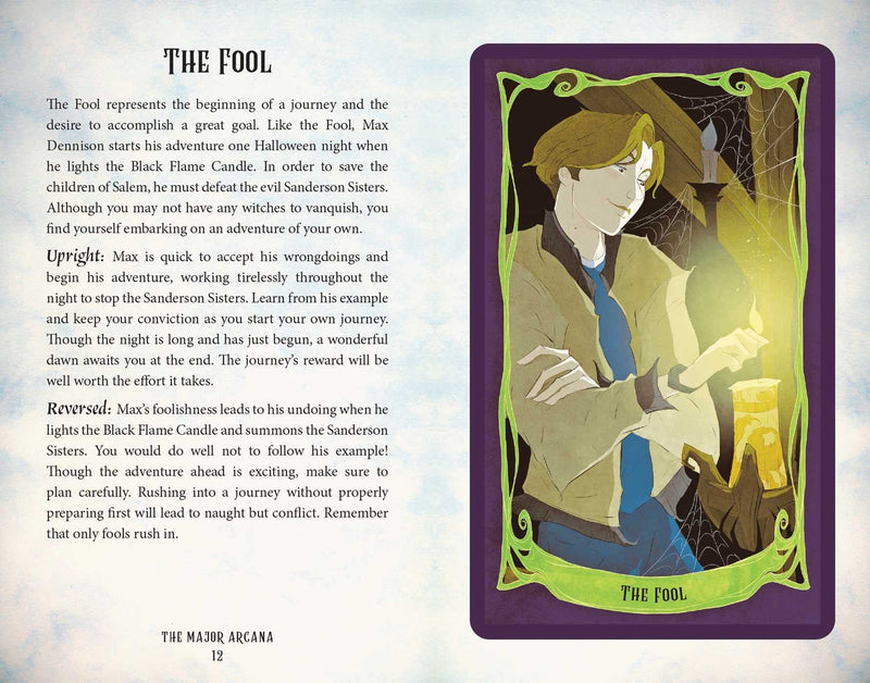 Hocus Pocus Tarot Deck and Guidebook by Minerva Siegel & Tori Schafer