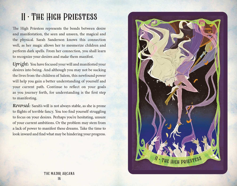 Hocus Pocus Tarot Deck and Guidebook by Minerva Siegel & Tori Schafer