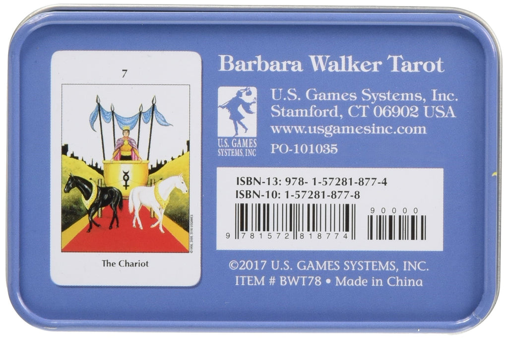 Barbara Walker Tarot in a Tin by Barbara Walker