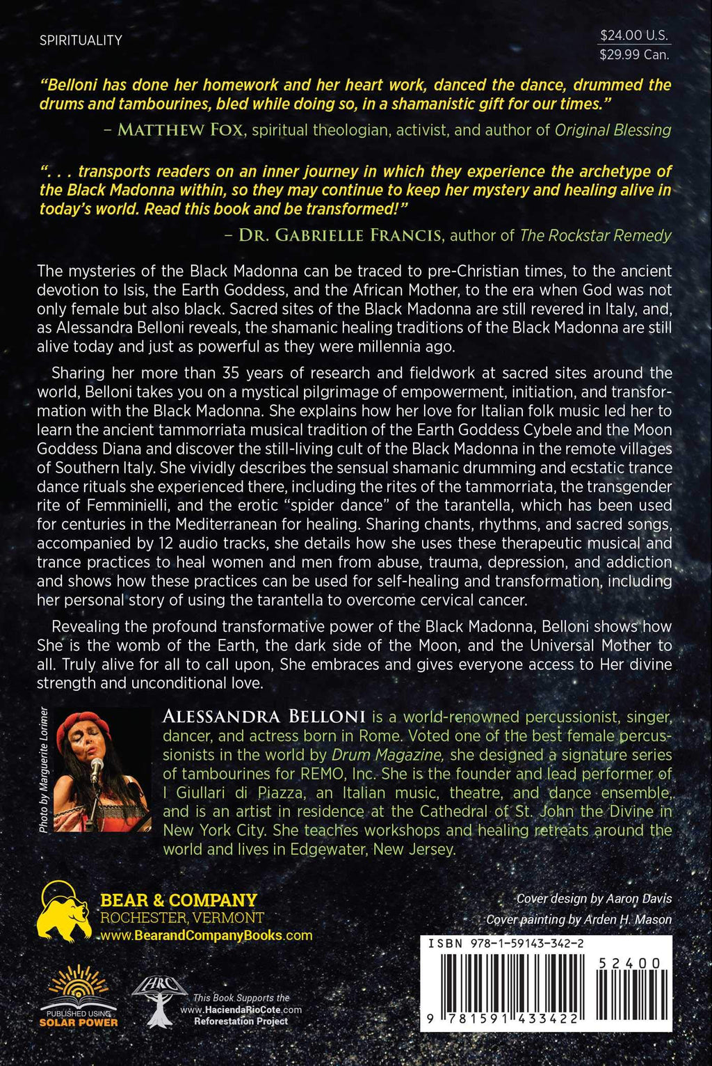 Healing Journeys with the Black Madonna by Alessandra Belloni