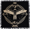 Black Altar Cloth with Metallic Design - Various Styles