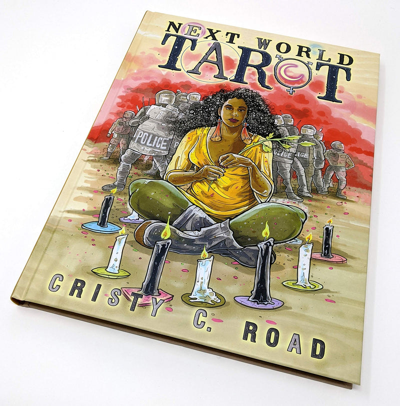 Next World Tarot Art Book by Cristy C. Road