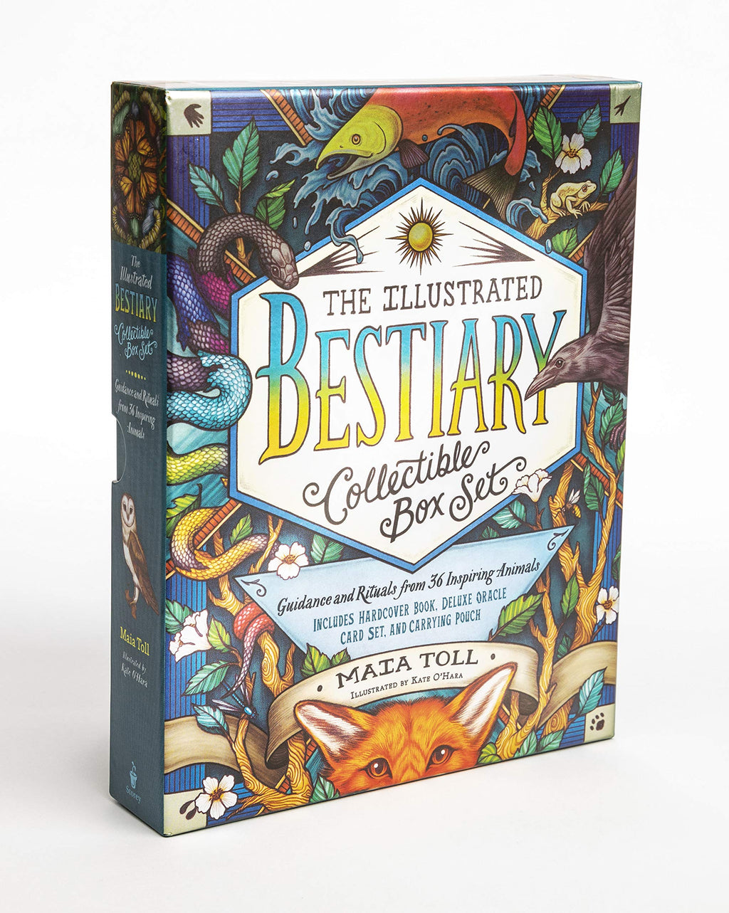 Illustrated Bestiary Collectible Box Set by Maia Toll