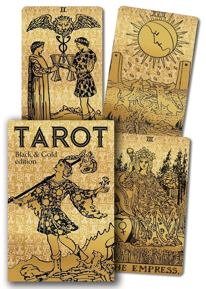Tarot Black & Gold Edition by Arthur Edward Waite & Pamela Colman Smith