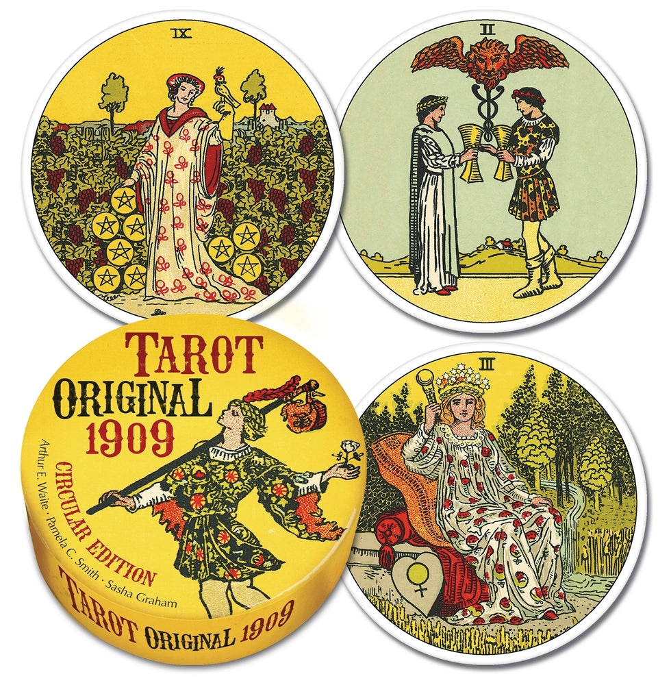 Tarot Original 1909 Circular Deck by Arthur Edward Waite & Pamela Colman Smith
