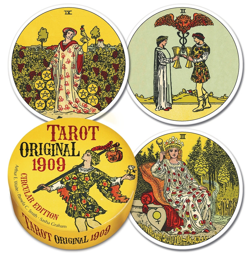 Tarot Original 1909 Circular Deck by Arthur Edward Waite & Pamela Colman Smith