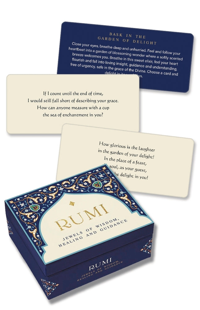 Rumi: Jewels of Wisdom, Healing and Guidance Affirmation Deck