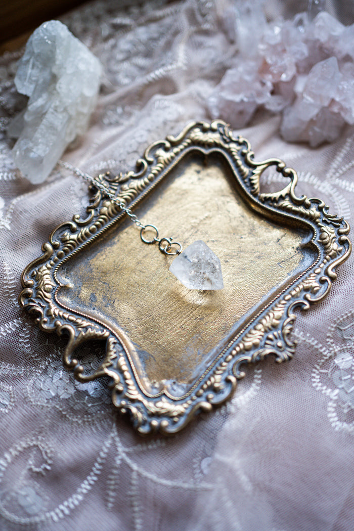 Apophyllite Crystal Pendulum for Higher Guidance