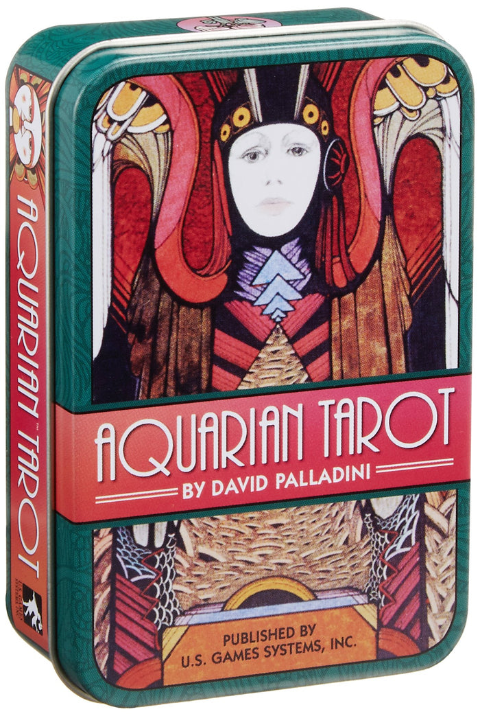 Aquarian Tarot in a Tin by David Palladini
