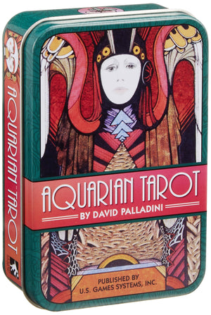 Aquarian Tarot in a Tin by David Palladini